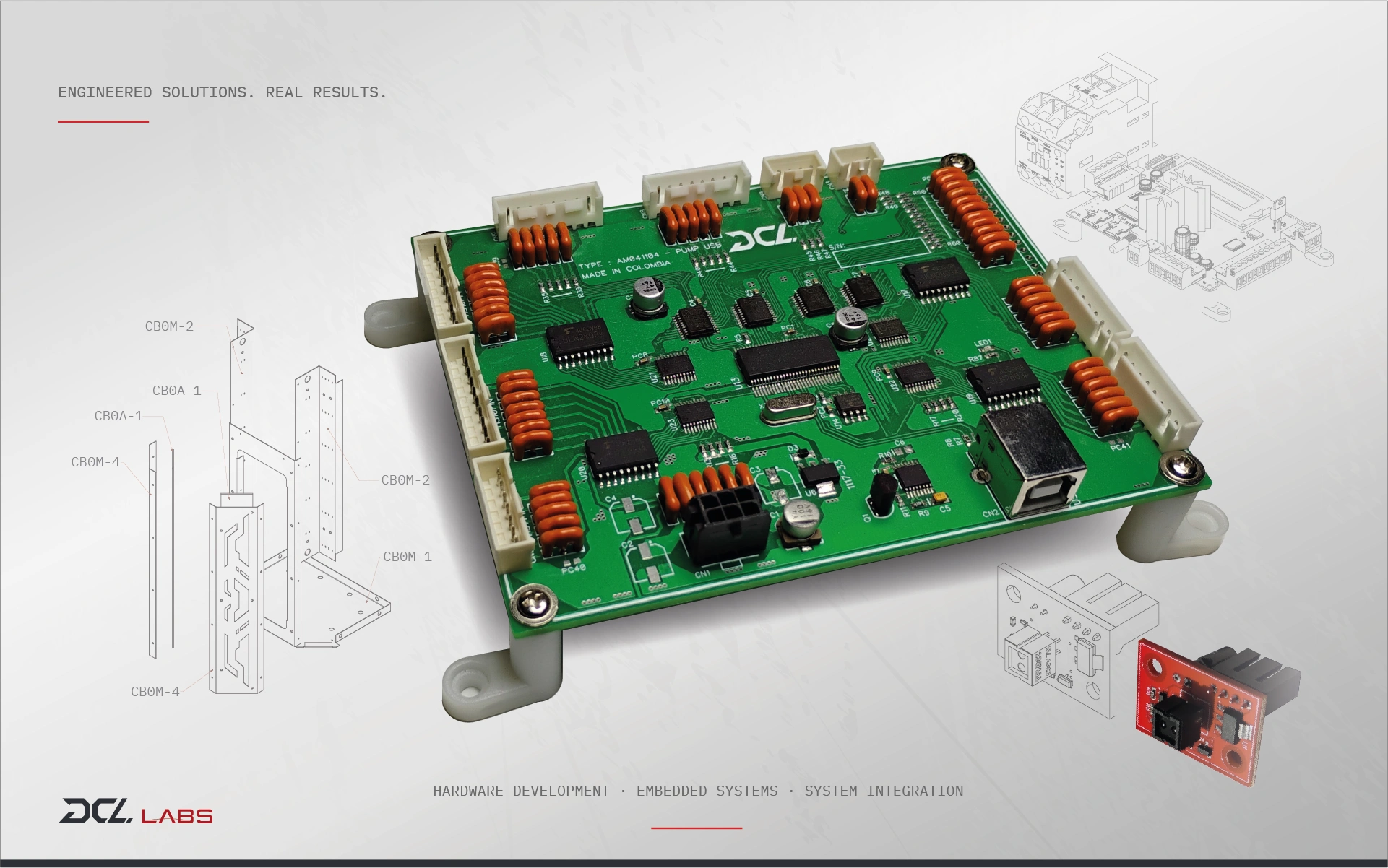 DCL Labs hardware engineering and electronic systems development